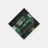 Serviette En Papier Un Design d'intérieur gothique magnifique. (Coin)