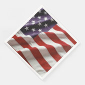 Serviette En Papier Un drapeau américain (Coin)
