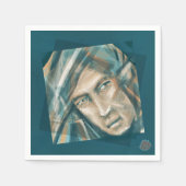 Serviette En Papier Un Elfe Vert provocateur (Devant)