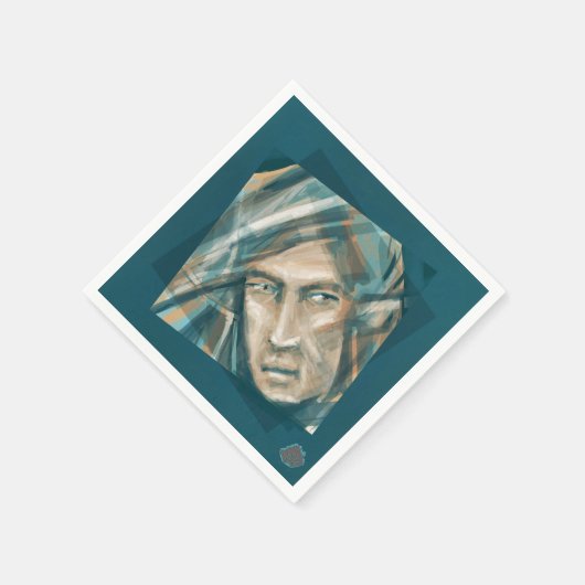 Serviette En Papier Un Elfe Vert provocateur (Coin)