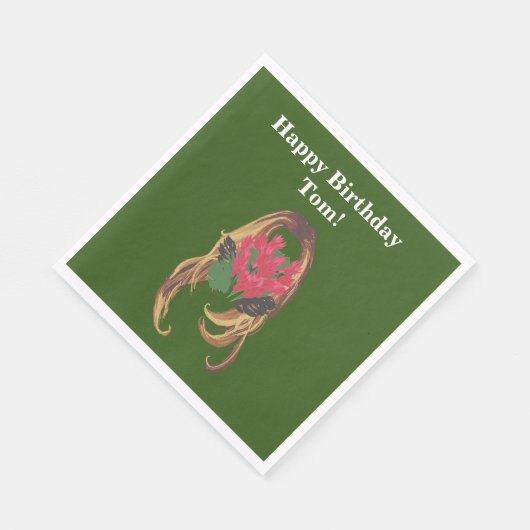 Serviette En Papier Un Esprit De Charme (Coin)