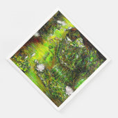 Serviette En Papier Un étang aux pensées impures (Coin)