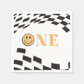 Serviette En Papier Un joyeux Mec 1er anniversaire (Devant)