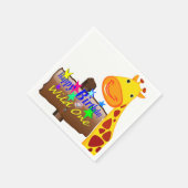 Serviette En Papier Un joyeux papier d'anniversaire serviettes Wild On (Coin)