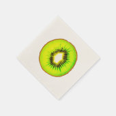 Serviette En Papier un kiwi personnalisable (Coin)