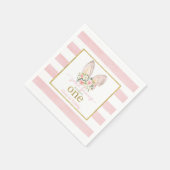 Serviette En Papier Un lapin devient un (oreilles de lapin) sur mesure (Coin)