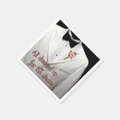 Serviette En Papier Un manteau de sport blanc (Coin)