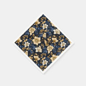 Serviette En Papier Un Mariage Floral Series Design 6 (Coin)