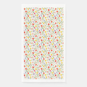 Serviette En Papier Un monde sans fleurs est un monde sans joie