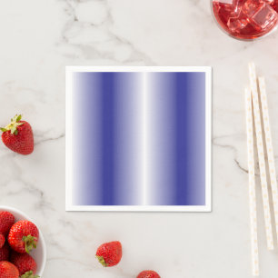 Serviette En Papier Un motif géométrique bleu complexe avec symétrie