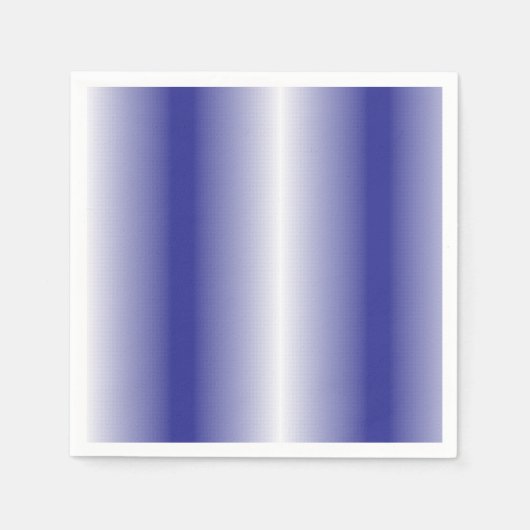 Serviette En Papier Un motif géométrique bleu complexe avec symétrie (Devant)