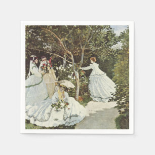 Serviette En Papier Un moulin à vent à Zaandam Claude Monet