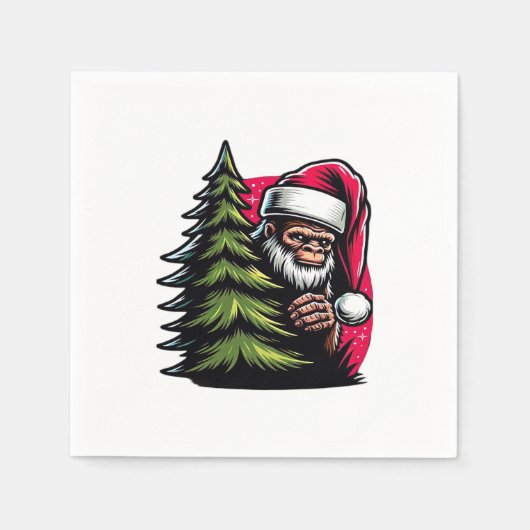 Serviette En Papier Un Noël à la pointe de la mer (Devant)