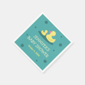 Serviette En Papier Un nouveau bébé pour aimer le Baby shower de canar (Coin)