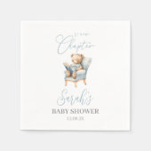 Serviette En Papier Un nouveau chapitre commence le Baby shower de l'o (Devant)