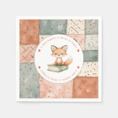 Serviette En Papier Un nouveau chapitre commence le Baby shower Storyb (Devant)