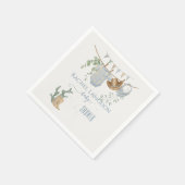 Serviette En Papier Un petit Baby shower de cowboy (Coin)