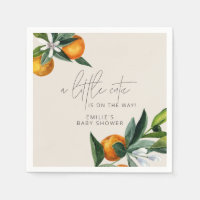 Un Petit Baby shower De Fruits Orange Citrus Cutie
