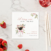 Serviette En Papier Un Petit Baby shower Espresso Martini (En situation)