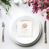 Serviette En Papier Un petit Baby shower Pearl Coastal Pearl