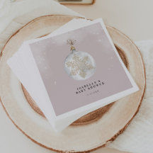 Un Petit Baby shower Rose Noir