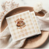 Serviette En Papier Un petit biberon dans la douche bébé au four