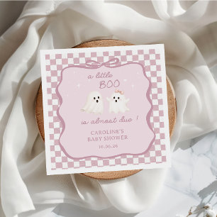 Serviette En Papier Un petit boo est presque dû Serviettes de salle de