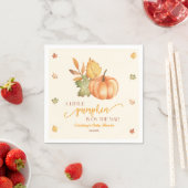 Serviette En Papier Un Petit Citrouille Est En Route ! Baby shower (En situation)