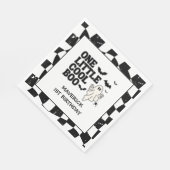 Serviette En Papier Un petit Cool Boo Halloween 1er anniversaire (Coin)