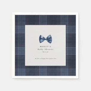 Serviette En Papier Un petit homme est en chemin Baby shower