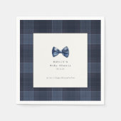 Serviette En Papier Un petit homme est en chemin Baby shower (Devant)