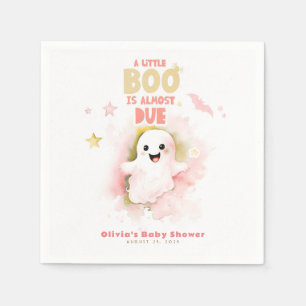 Serviette En Papier Un petit livre est presque dû Baby shower d'Hallow