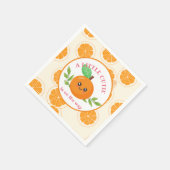 Serviette En Papier Un petit morceau est en route (Coin)