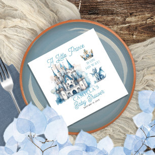 Serviette En Papier Un Petit Prince Est En Chemin De Boy Baby shower