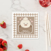 Serviette En Papier Un peu de dumping est sur le chemin Baby shower (En situation)