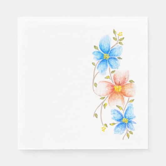 Serviette En Papier Un peu de printemps (Devant)