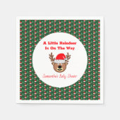 Serviette En Papier Un Peu De Rinder Est En Route (Devant)