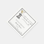 Serviette En Papier Un peu plus près Soirée de mariage avec Dirty Mart (Coin)