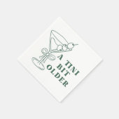 Serviette En Papier Un peu plus vieux à un tini (Coin)