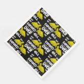Serviette En Papier Un Pied Dans La Grave (Coin)