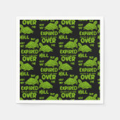 Serviette En Papier Un Pied Dans La Grave (Devant)