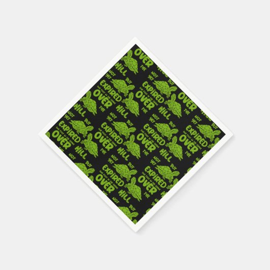 Serviette En Papier Un Pied Dans La Grave (Coin)