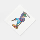 Serviette En Papier Un pirate à pattes (Coin)
