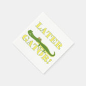 Serviette En Papier Un plus défunt alligator (Coin)