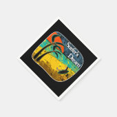 Serviette En Papier Un rêve de surfer (Coin)