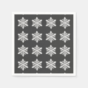 Serviette En Papier Un seul flocon