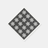 Serviette En Papier Un seul flocon (Coin)