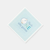 Serviette En Papier Un sot Goose Boy Premier anniversaire Casquette du (Coin)