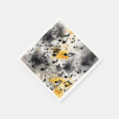 Serviette En Papier Un tas de notes musicales (Coin)