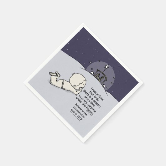Serviette En Papier Un temps pour tous les objectifs (Coin)